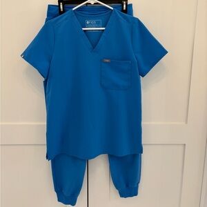 Figs Capri Blue Set Limited Edition - S/MP